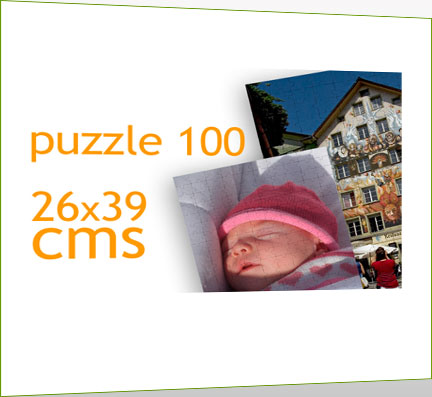 Puzzle desmontado 100 piezas