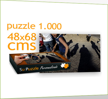 Puzzle montado 1000 piezas